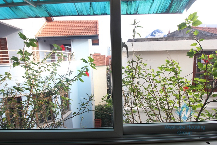 Wonderful duplex apartment for rent with 2 bedrooms and large terrace in Tay Ho, Hanoi 